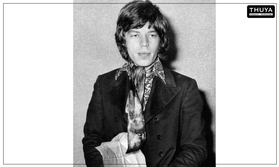 Mick Jagger peinado de moda años 60