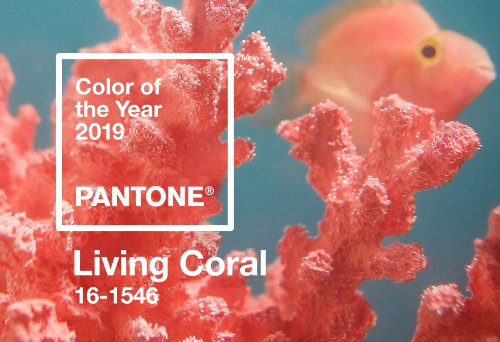 pantone color del año 2019 living coral