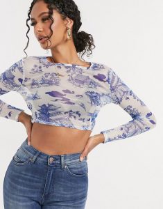 Los 'mesh tops' dejan atrás a los 'crop tops'