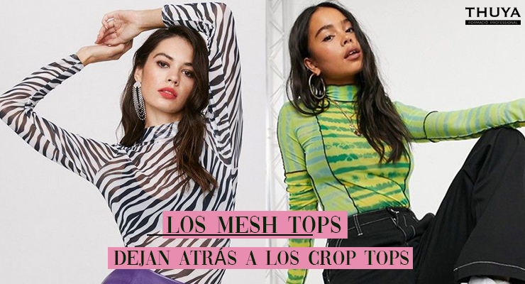 Los 'mesh tops' dejan atrás a los 'crop tops'