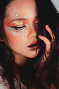 Maquillajes con purpurina